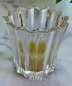Baccarat Crystal Mille Nuits Votive Candle Holder New Mint With Scented Candles
