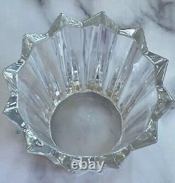 Baccarat Crystal Mille Nuits Votive Candle Holder New Mint With Scented Candles