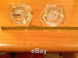 Baccarat Crystal Vestale Candlesticks A Pair Perfect