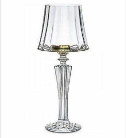 Baccarat Lantern MILLE NUITS 2pc Candle Votive Holder Crystal France Flawless