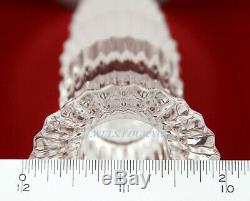 Baccarat Rare Mille Nuits Candlestick Clear & Sanded Crystal New Made In France