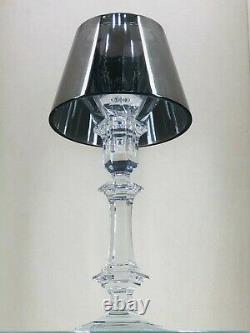 Baccarat Silver Our Fire Candlestick