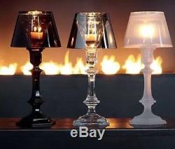 Baccarat / Starck Harcourt Our Fire Candleholder Silver Orig $1220
