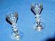 Baccarat Vega Candle Holders Candlesticks Pair Made In France