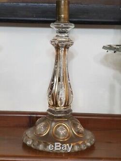 Baccarat candelabra base