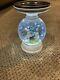 Bath And Body Works New Spring Bunny Water Globe Pedestal Candle Holder F/s