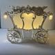 Bath & Body Works Disney Princess Gold Carriage Candle Holder Lightup Cinderella