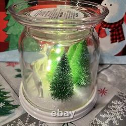 Bath & Body Works LIGHT UP REINDEER? CLOCHE 3 Wick Pedestal CANDLE HOLDER