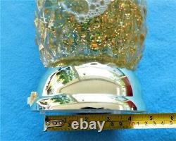 Bath & Body Works Pineapple Glitter Water Globe Pedestal Candle Holder New