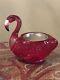 Bath And Body Works Water Globe Light Up Candle Holder Flamingo Pedestal 3 Wick