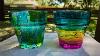 Brea Reese Beautiful Alcohol Ink Votive Holders For Tea Light Candles Artist Kendall Mills