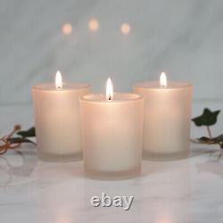 CANDLE HOLDERS Frosted Votive Wedding Favor Centerpiece Decorations Wholesale