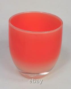 CREAMSICLE GLASSYBABY VOTIVE With BOX, CANDLE & BAG