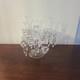 Cambridge 2 Tier 3 Arm Epergne Candelabra Bobeche Crystal Prisms Candle Holders