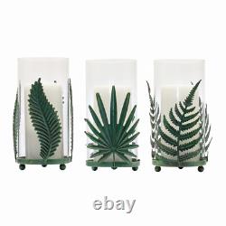 Candle Holder (Set of 6) 8.25H Metal/Glass