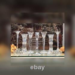 Candle Holders Glass Crystal Vintage Mixed Styles / Wedding Holiday Centerpiece