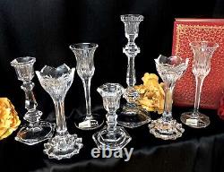 Candle Holders Set Mixed Styles / Sizes Wedding Holiday Candlesticks Set of 7