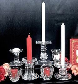 Candle Holders Set Mixed Styles / Sizes Wedding Holiday Centerpiece Set of 7