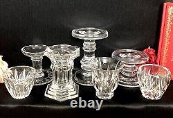 Candle Holders Set Mixed Styles / Sizes Wedding Holiday Centerpiece Set of 7