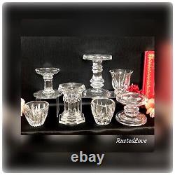 Candle Holders Set Mixed Styles / Sizes Wedding Holiday Centerpiece Set of 7