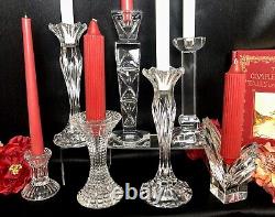 Candle Holders Set Mixed Styles / Sizes Wedding Holiday Centerpiece Set of 7