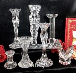 Candle Holders Set Mixed Styles / Sizes Wedding Holiday Centerpiece Set of 7