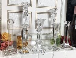 Candle Holders Set Mixed Styles / Sizes Wedding Holiday Centerpiece Set of 8