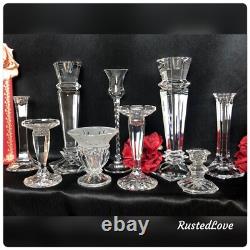 Candle Holders Set Mixed Styles / Sizes Wedding Holiday Centerpiece Set of 9