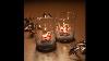 Canvas Project Holly Etched Glass Candle Holder