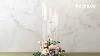 Check Out Our Acrylic Spiral Candelabra With 8 Glass Candle Holders