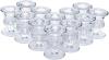 Classic Glass Taper Candle Holders Elegant Decorative Candle Stands High
