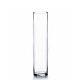 Clear Cylinder Glass Vase / Candle Holder 4 X 18h Wholesale Lot 12 Pieces