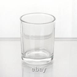 Clear GLASS Candle VOTIVE HOLDERS for Wedding Centerpieces Table Decorations