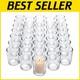 Clear Glass Votive Candle Holders Set Of 72