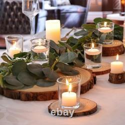 Clear Glass Votive Candle Holders Set of 72