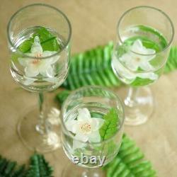 Clear Raised Cylinder Glass Vases Centerpieces and Candle Holders Decorations