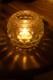 Clear Cut Glass Votive Candle Holder Set Of 30