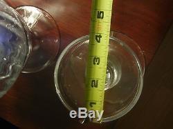 Crabtree & Evelyn Large Huricane Glass Candle holders with Glass Base