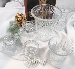 Crystal Hurricane Candle Holders Mixed Lot Wedding Centerpiece Mantle Decor 3