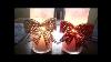 Diy Christmas Glass Candle Holders Vlogmas Day Twelve