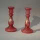 Decorated Glass Candle Holders 800
