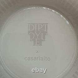 Diptyque Casarialto White Pyramid Candle Holder shape error see description