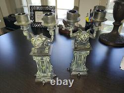 Disney Haunted Mansion Candle Holders, Bell, Picture Frame, Hour Glass, Box