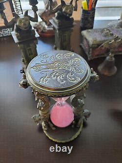 Disney Haunted Mansion Candle Holders, Bell, Picture Frame, Hour Glass, Box