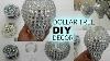 Diy Dollar Tree Bling Candle Holders