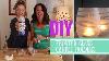 Diy Frosted Glass Spray Candle Holders Crafting Under The Influence Episode 7