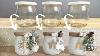 Diy Winter Mood Glass Jar Candle Holders Easy Home Decor Tutorial Decoration Gift Idea