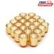 Elegant Mercury Glass Gold Candle Holders Set 72pcs For Stunning Centerpieces