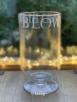 Emma Bridgewater Glass Candle Holder Storm Glass Vase Discontinued Item