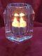 Flawless Exquisite Baccarat Crystal Pen Pencil Votive Candle Holder